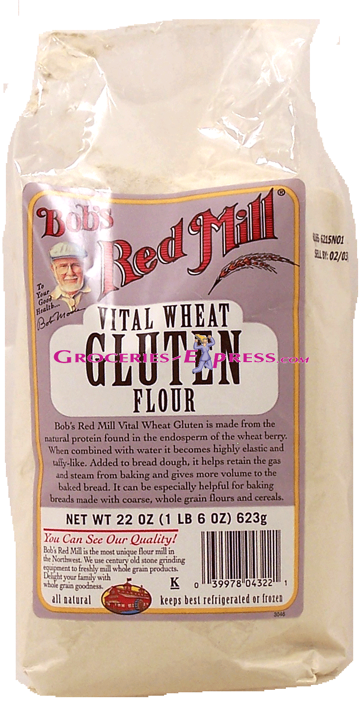 Bob's Red Mill&nbsp;&nbsp;vital wheat gluten flour Full-Size Picture